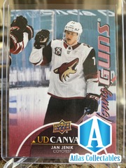 2021-22 Upper Deck Series 1 - Young Guns Canvas - Jan Jenik #C97